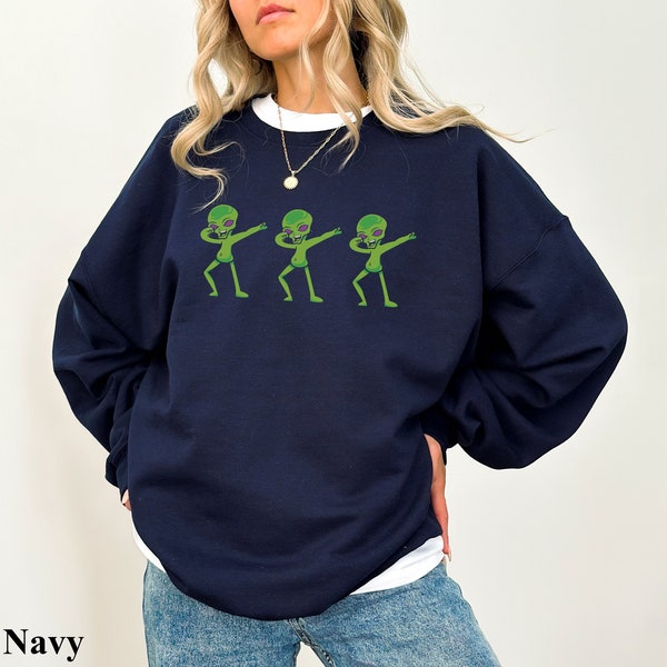 Divertida sudadera de alienígenas, bailarines alienígenas, sudadera para amantes de los extraterrestres, sudadera unisex, regalo perfecto