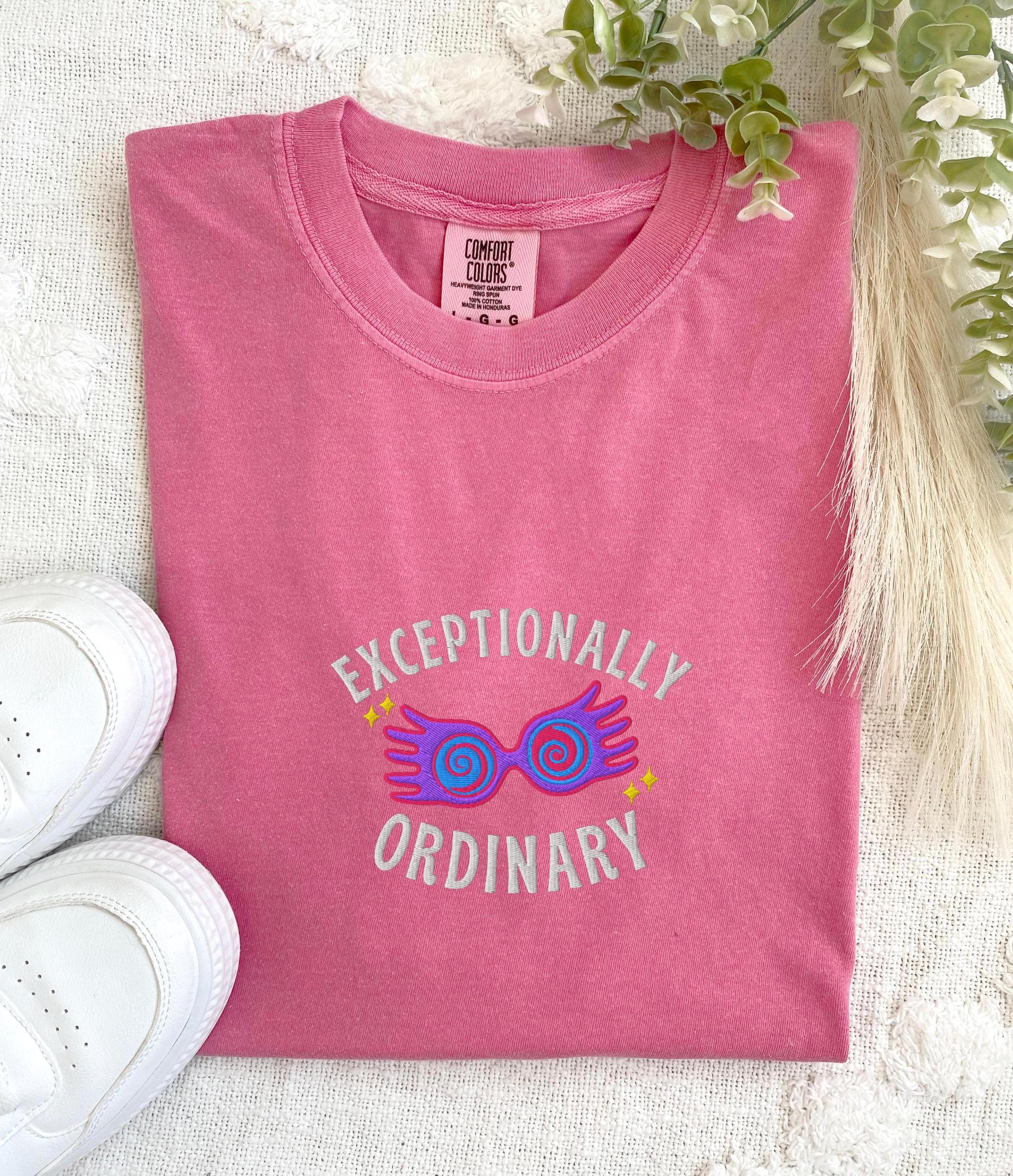 Exceptionally Ordinary Embroidered T-shirts, Comfort Colors Shirts, Magic  Shirts, Wizard Shirts, Fantasy Shirts - Etsy