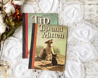 Pair of Vintage Tip Children's Books 1957 by Paul McKee (Houghton Mifflin Co.)