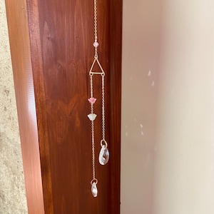 Attrape-soleil Suncatcher cristal Feng Shui - Cadeau prix mini - Décoration à suspendre et spirituelle Boho Chic - Idéal Cadeau - Home Decor