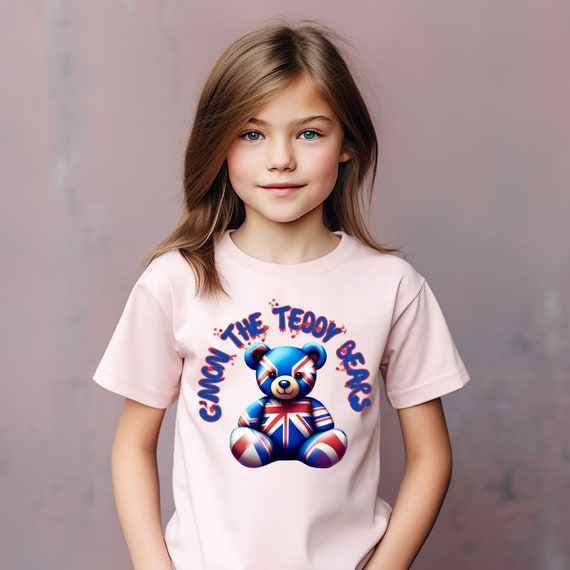 Rangers Kids T shirts C mon the Teddy Bears Unisex Kids Heavy Cotton Tee Glasgow Rangers Rangers Fan Gift Etsy UK
