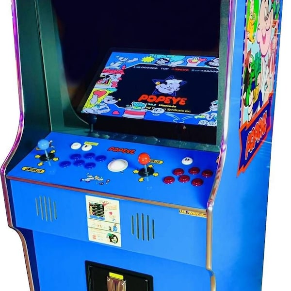 Popeye – armoire d'arcade rétro G-18P, Machine à sous vidéo TV, dispositif debout, moniteur LCD 26 pouces