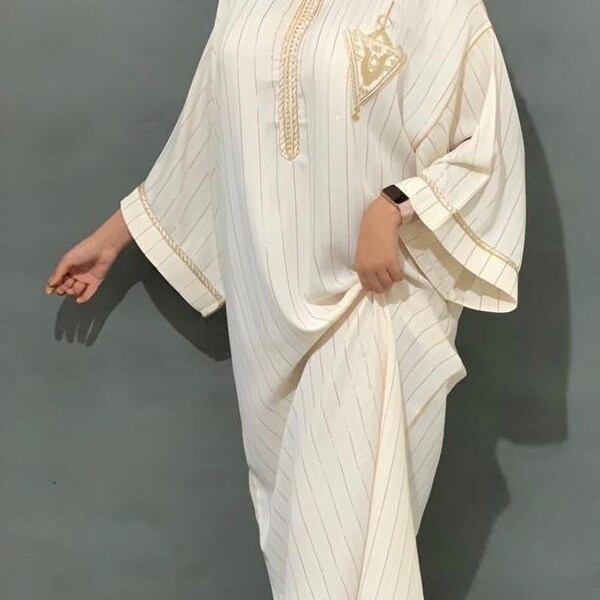 Caftan. Gandoura motif Khanjar