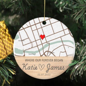 Décoration de fiançailles personnalisée, décoration photo, cadeau de fiançailles pour couple nouvellement fiancé, décoration de Noël, cadeau d&#39;anniversaire pour mari