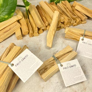 Sacred Palo Santo Sticks, Natural Holy Wood for Energy Cleansing, Meditation and Spiritual Healing, energy cleansing, Palo Santo Wood
