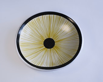 STIG LINDBERG vintage dish faience - Gustavsberg - Sweden MCM 1950s