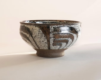 Marianne Starck bowl for Michael Andersen Bornholm stoneware rare - Danish MCM 1960s