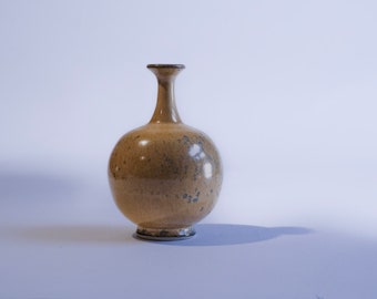Unique modern vase in stoneware by Klas-Göran Klaesson - Klase Höganäs - Sweden 1980s