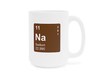 Coffee Mug 15oz - (011) Sodium Na