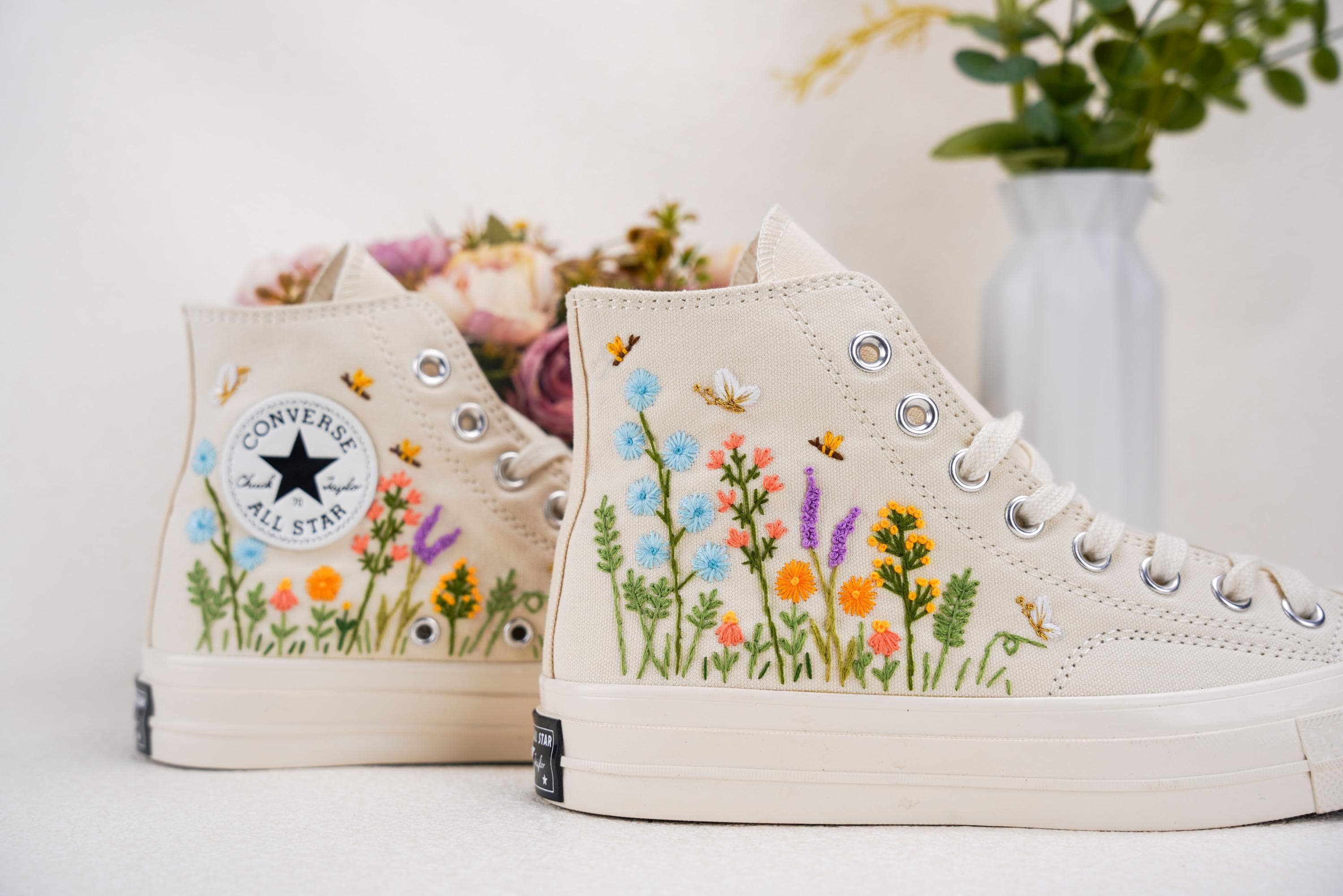 embroidered dress shoes Purple Embroidered Dress Shoes D1245｜Formal Occasions｜VICHYKING – VichyKing® main image 0