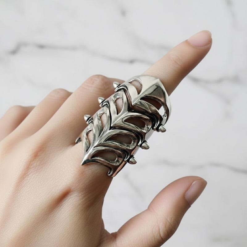 Designer Armor Rings Armour Ring - Etsy