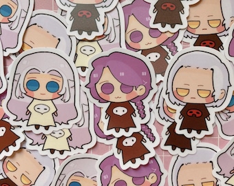 FFXIV Ancients Chibi Stickers [Hades, Venat, Hythlodaeus]