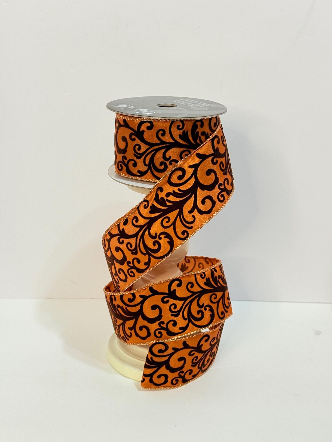 Cascade 2.5 Inches10 Yards Halloween Ribbon Beautiful Halloween Burn ...