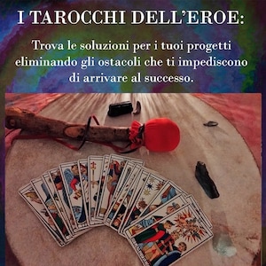 CONSULTATIE "The Hero's Tarot": lectuur waarmee je vanuit meerdere perspectieven naar een situatie, je obstakels en oplossingen kunt kijken