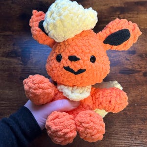 Flareon Amigurumi/Crochet Plush, Handmade!