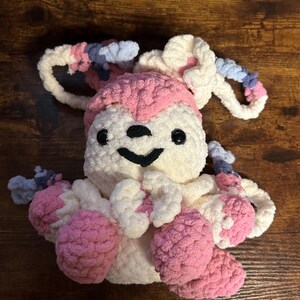 Sylveon Amigurumi/Crochet Plush, Handmade!