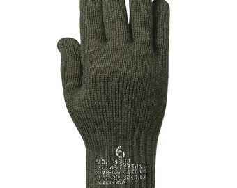 Wool Gloves Us Made In USA Olive Black Tan Grey Sizes XS,S,M,L,XL,2X