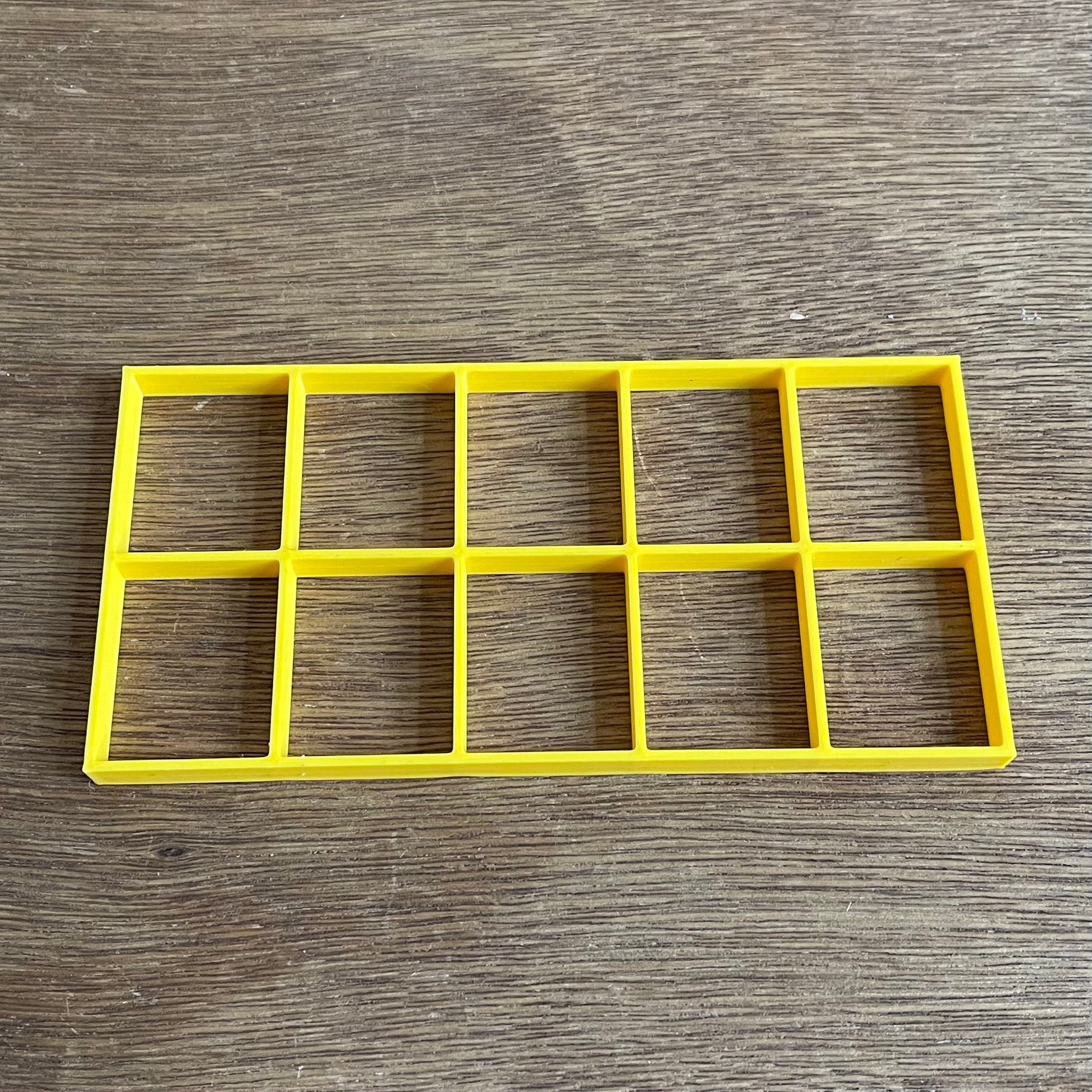 3d printed tens frame etsy