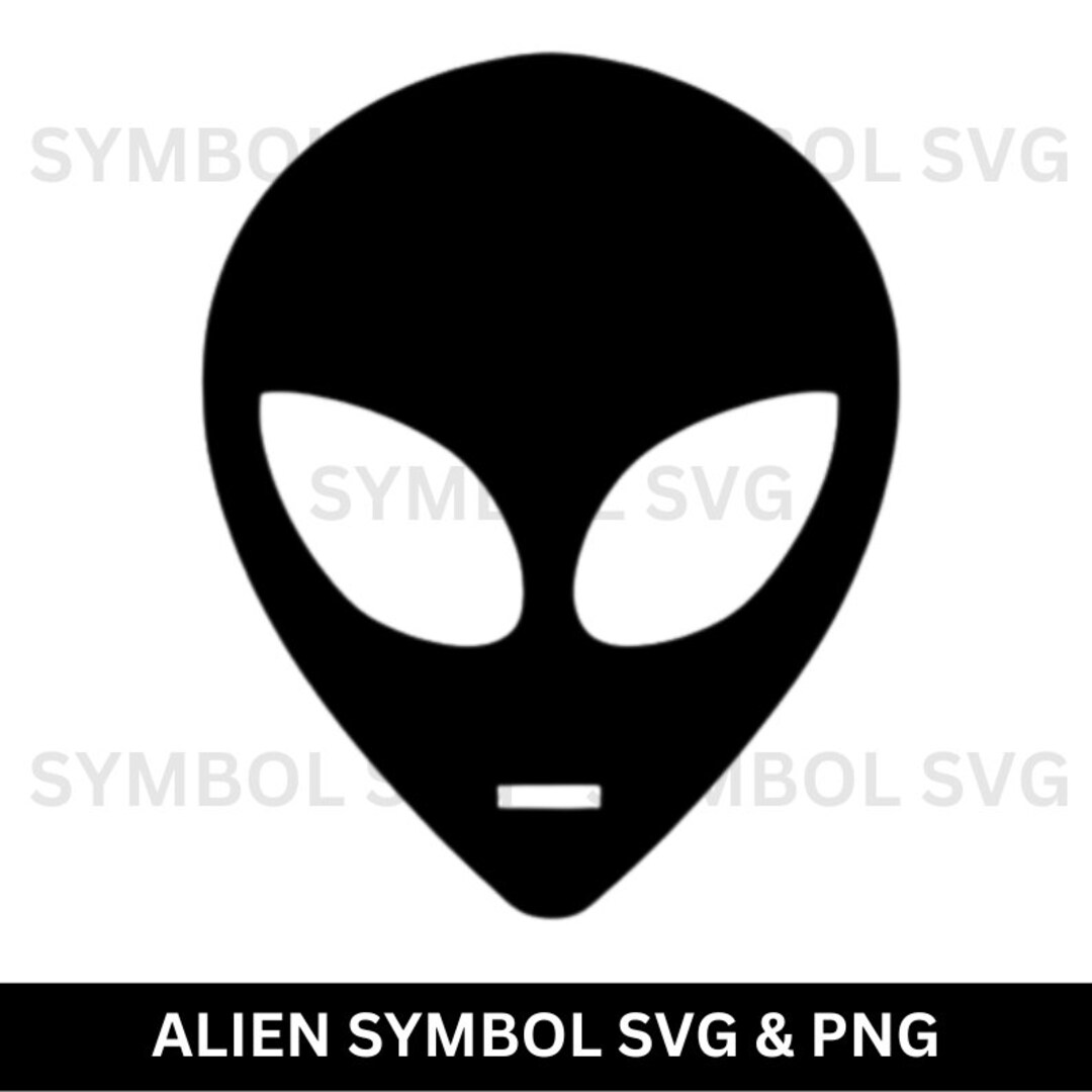 High Quality Alien Sign SVG & PNG, Svg Vector Wall Art, Svg Cut File ...
