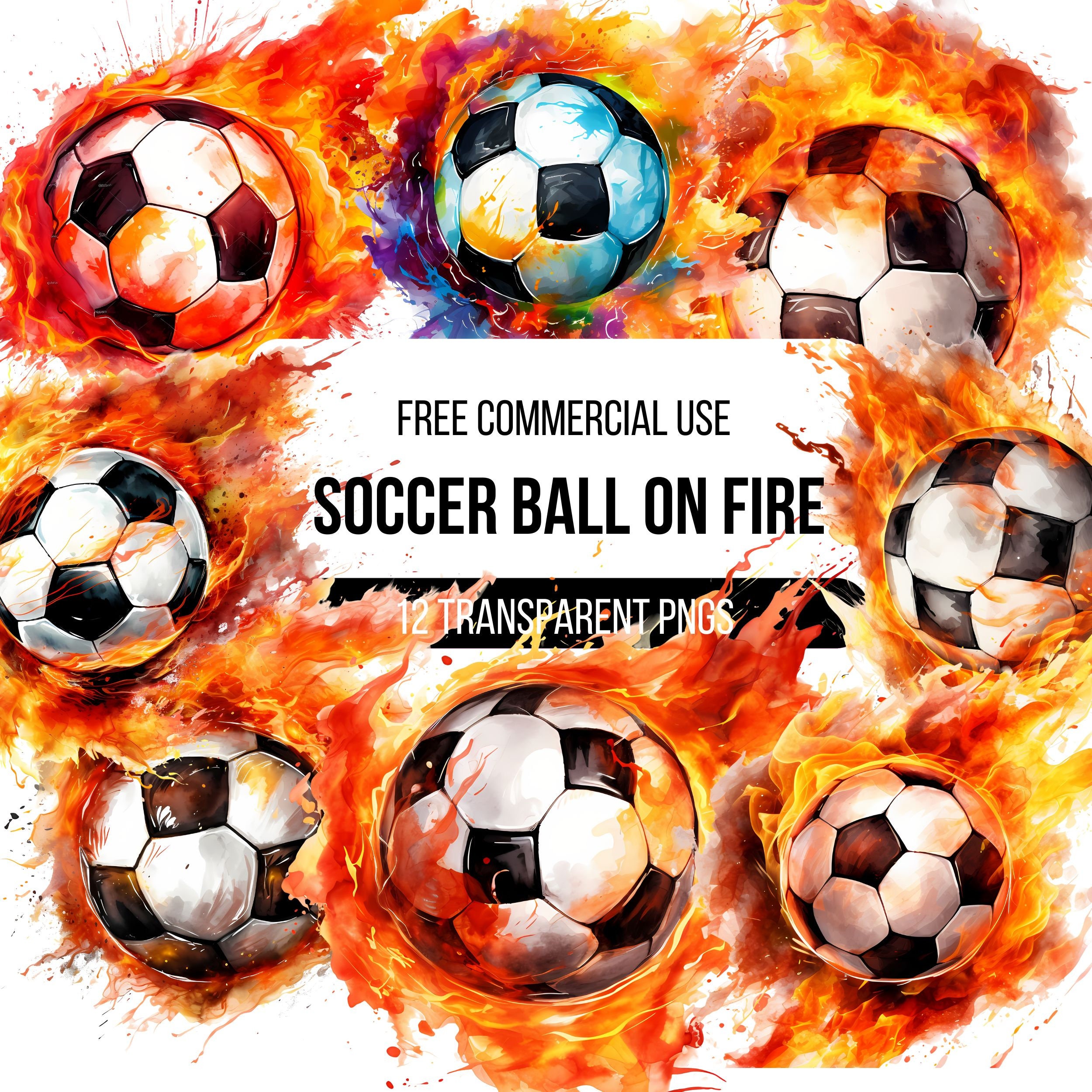 Soccer Ball Fire -  Norway
