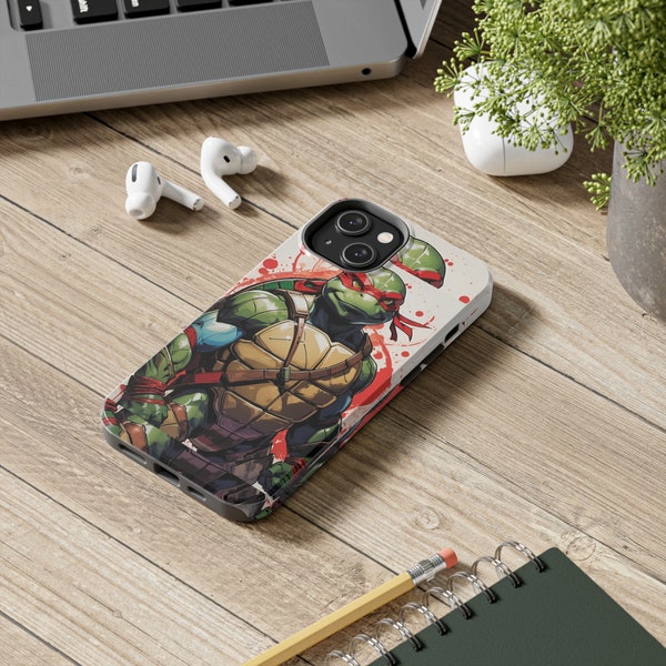 Ninja Turtles Raphael,Red,iPhone 14 Pro Max Phone Case,iPhone 13,iPhone 12,iPhone 11,Case iPhone X,iPhone 8,Samsung Galaxy Phone Case