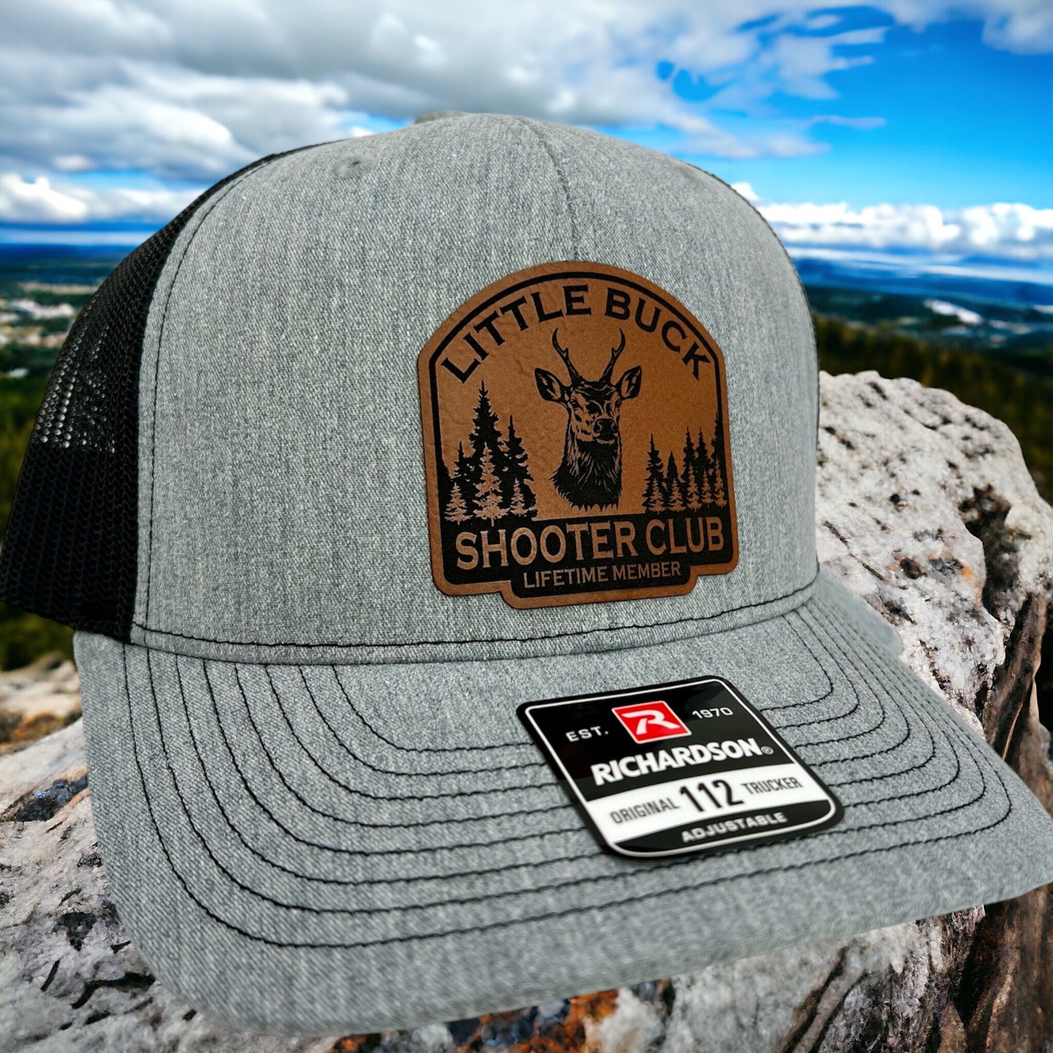 Little Buck Shooter Club Hat, Richardson 112, Hunter Gift