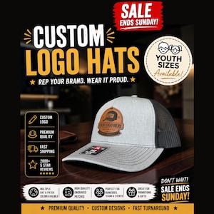 Custom Logo Leatherette Patch Hat: Bulk Business Merch