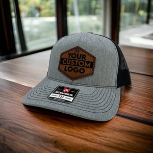 Custom Logo Leatherette Patch Hat: Bulk Business Merch