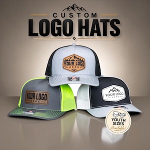 Customer Appreciation Gifts, Client Gift Hats, Business Logo Trucker Hats, Loyalty Gifts, Custom Patch Richardson 112 Corporate Hats