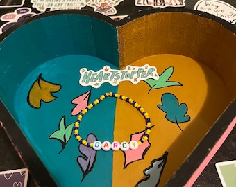 Pulsera inspirada en Heartstopper - DARCY - ¡elige tus colores!