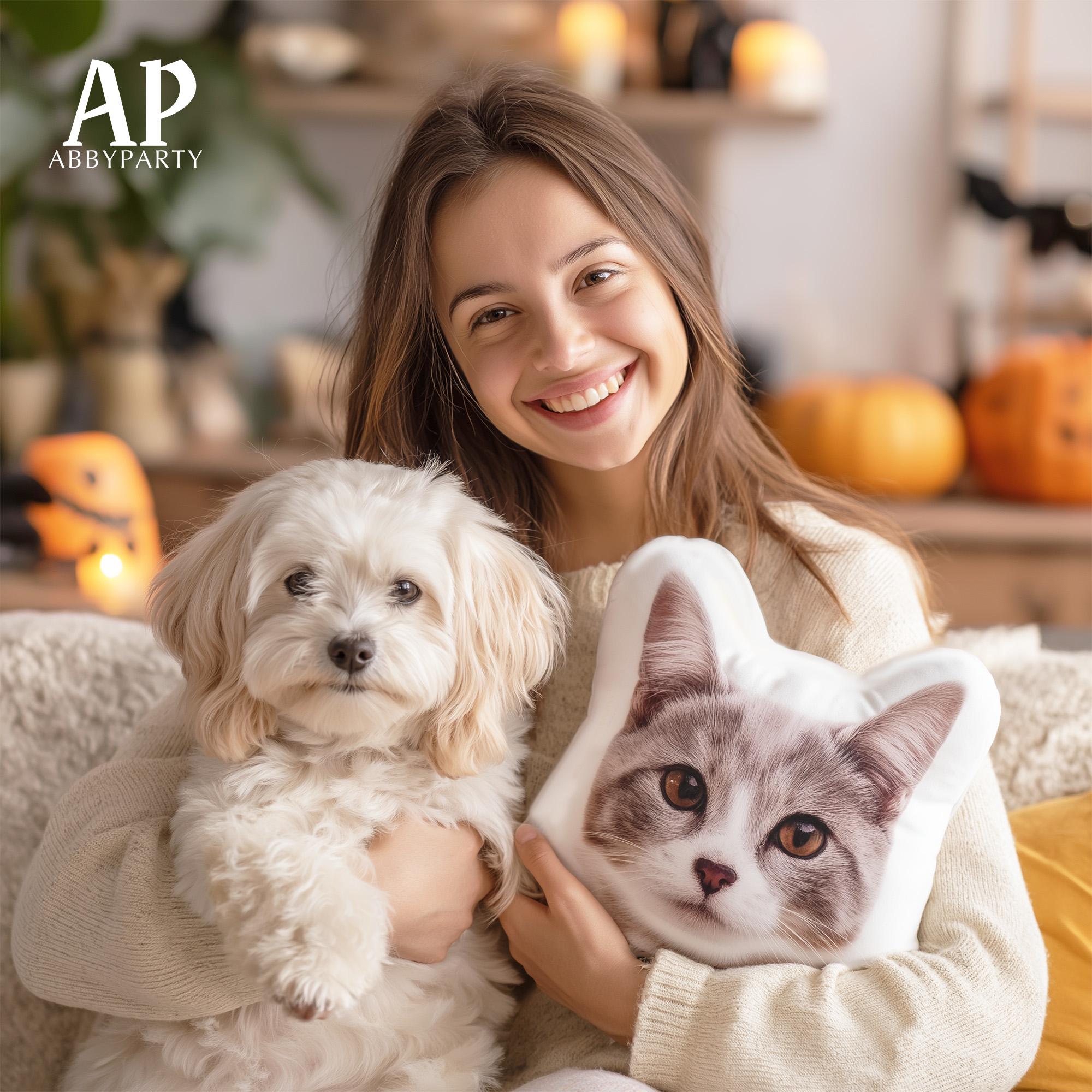 Custom Pet Photo Pillow, Pet Portrait Pillow, Personalized Pet Memorial Pillow, Pet Face pillow, Custom Pet Cushion, Dog Pillow, Cat Pillow