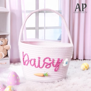 Benutzerdefinierte Baby Korb, Kleinkind Ostern Korb, Hase Ei Korb, Baby-Dusche-Geschenke, Geschenk für Kinder, Ostern Korb, Geschenk für Kleinkind, Spielzeugkorb