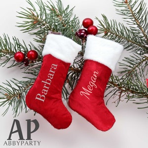 Personalized Christmas Stocking with Name, Custom Name Stocking, Christmas decoration, Family Christmas Stocking, Christmas traditions Gift