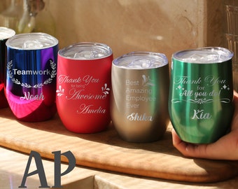 Dandat 36 Vasos De Agradecimiento A Granel De 24 Onzas Para Empleados, Tazas De Agradecimiento Para