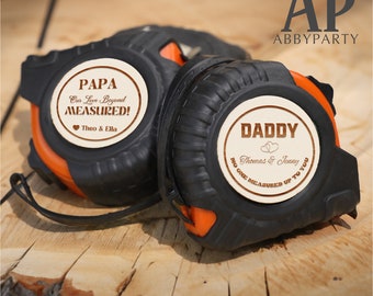 Maßband für Papa, Maßband mit Gravur, Maßband Geschenk, Vatertagsgeschenk, Geschenk für Papa, Weihnachtsgeschenk, Geschenk für Ihn, Werkzeug Geschenke