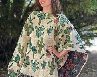 Custom Woven Poncho