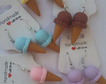 Ice Cream Cone earrings