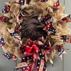 American Eagle wreath