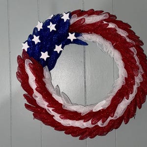 Flag wreath
