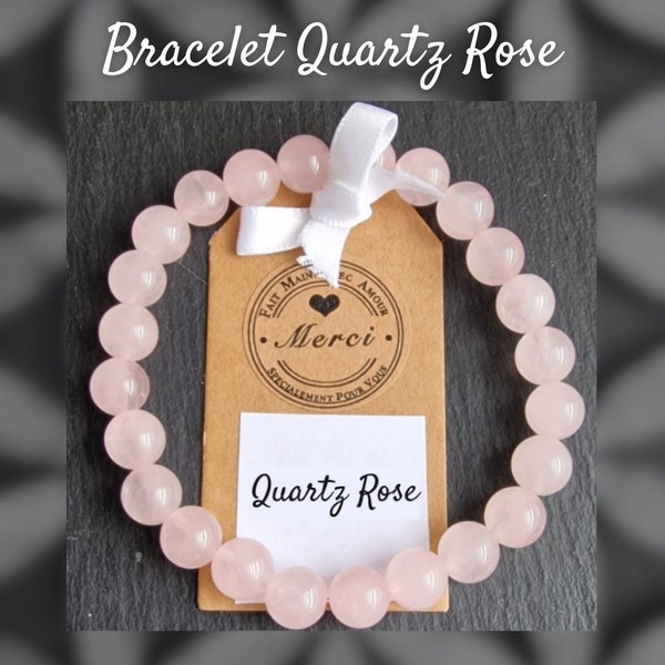 Bracelet Quartz Rose