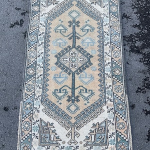 Rug 3x5, TURKISH RUG 3x5, Turkish Wool Rug, Handmade Oushak Rug, Anatolian Rug, Beige Oushak Rug, Neutral Rug, 2&#39;6 x 4&#39;8 Feet Rug, Decor Rug