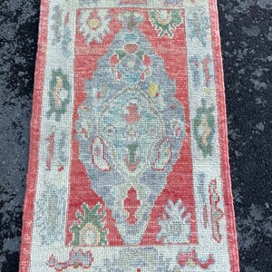 2 x 4 Rug, Oushak Rug, Handmade Wool Rug, Kitchen Rug, Bedroom Rug, 2x4 Small Rug, Turkish Rug, Bathroom Rug, Wool Rug, 2&#39;2 x 3&#39;10 Feet Rug
