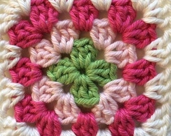 Granny Square Crochet Pouch Tutorial: Beginner's Guide (Digital Download)