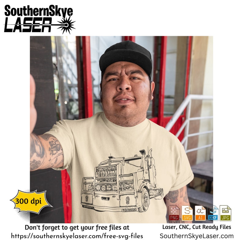 Kenworth T909 Svg Png Jpg Ai Dxf File Etsy Australia