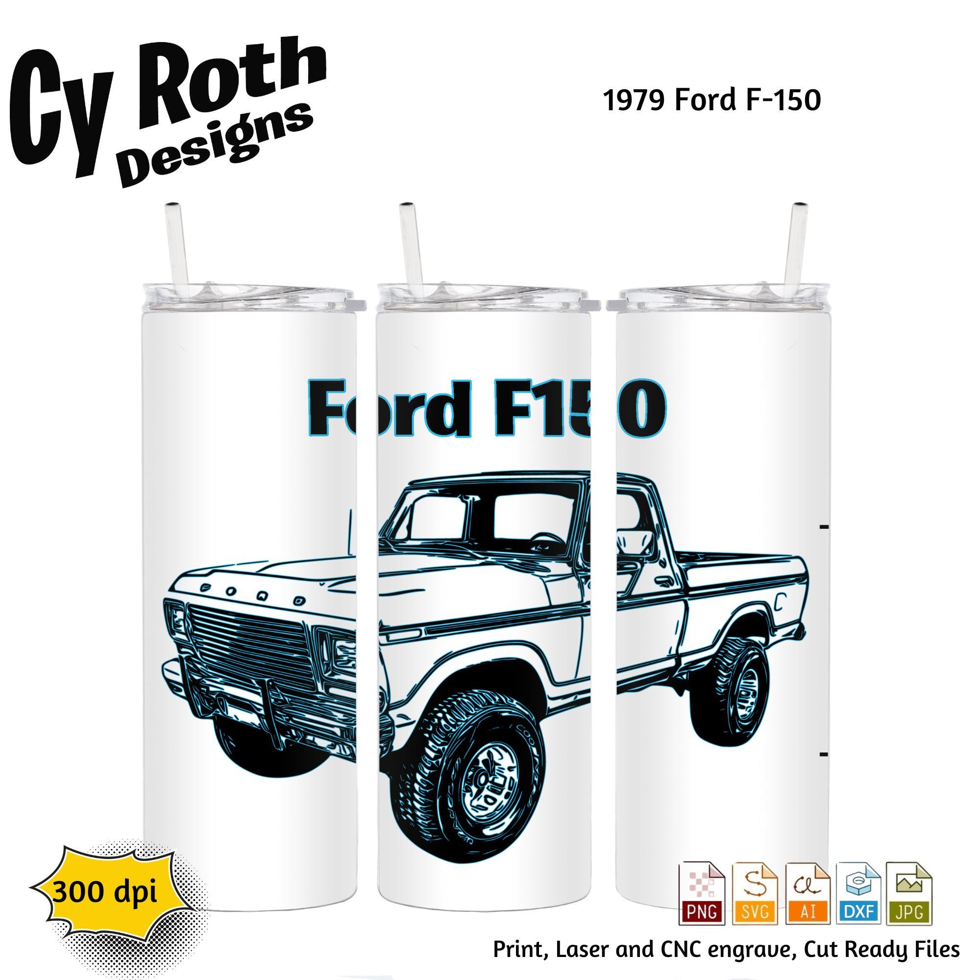 1979年式フォードF-150ピックアップトラックSVG：クラシックトラック