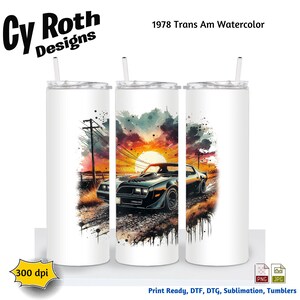 1978 Trans Am Sublimation DTF DTG Print File and BONUS Tumbler File.
Sublimation, DTF Transfer, DTG File, Print on demand, shirt, mug, tumbler, poster, key chain, canvas, wall art.