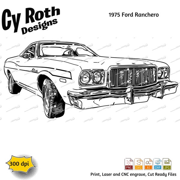 Ford Ranchero - Etsy