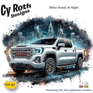 2023 GMC Sierra Sublimation dtf, dtg Print File and BONUS Tumbler File