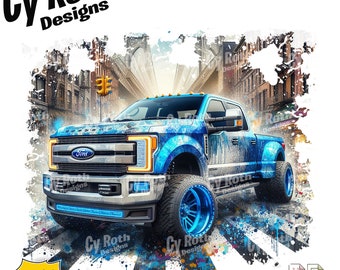 2020 Ford F-350 Sublimation Dtf DTG Print File and BONUS Tumbler File