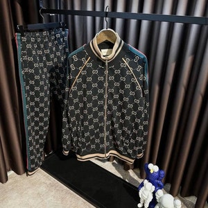 Louis Vuitton Men's 52 Monogram Patchwork Denim Hoodie Zip Jacket